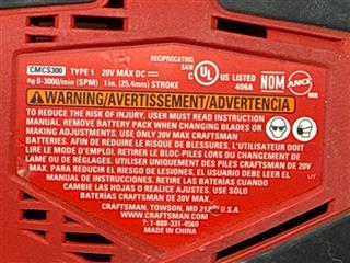 CRAFTSMAN V20 20-volt Max 4-Tool Power Tool Combo Kit with Soft Case